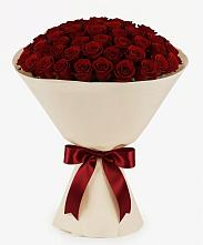 Букет 101 Бордовая роза Блэк Бакарра в Яреге