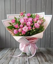 Букет Розовый кустик в Яреге
