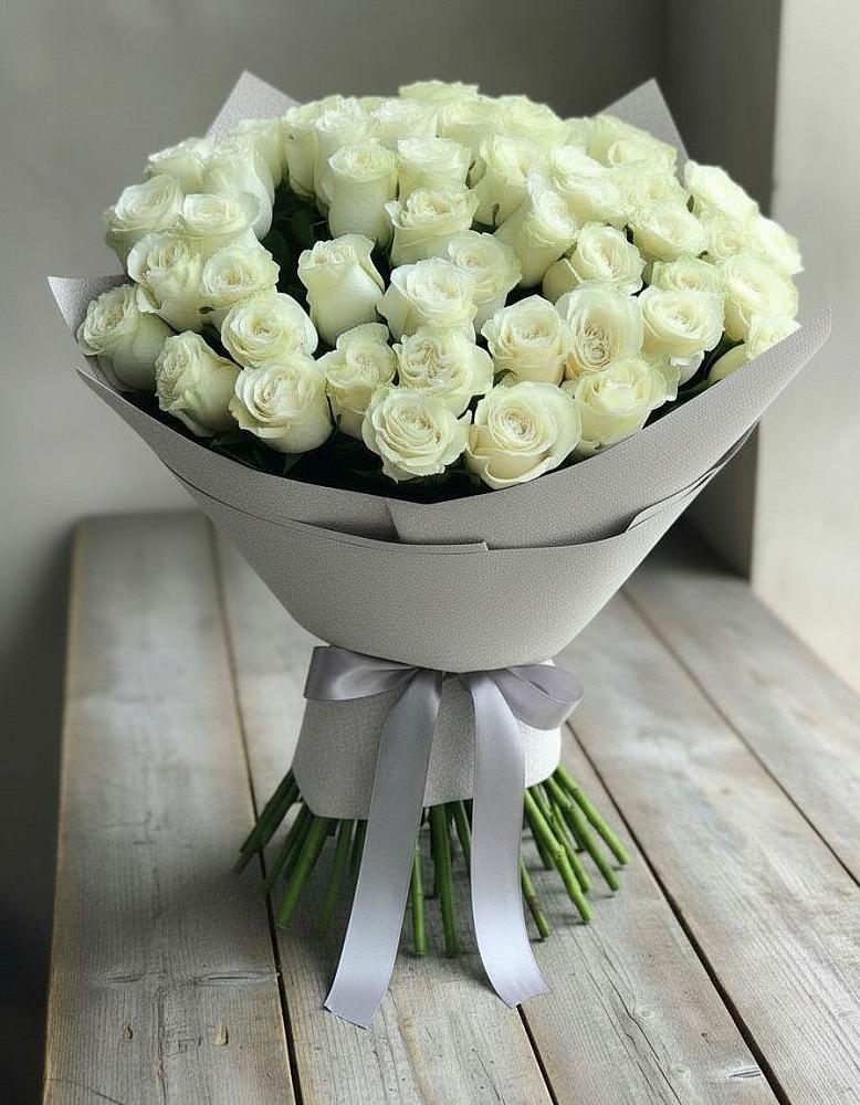 Букет 35 Белых роз в Яреге