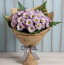 Букет цветов из:  Хризантемы #REPLACE_PRED# Яреге