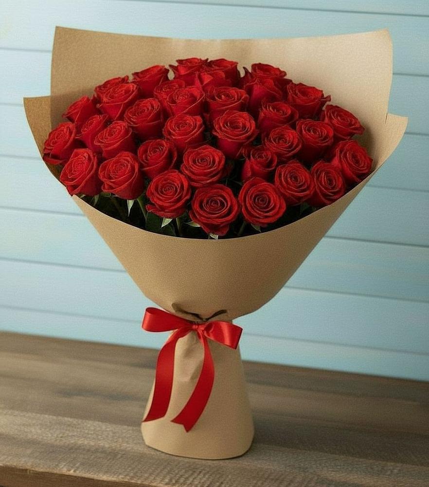 Букет Красные розы Милано в Яреге