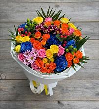 Букет цветов из:  Розы и Хризантемы в Яреге