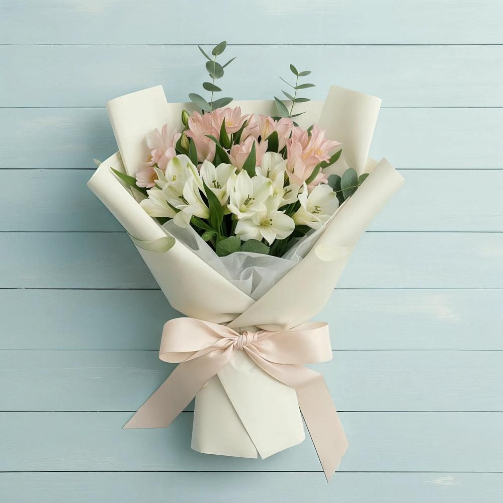 Букет цветов из: Альстромерии в Яреге