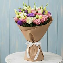 Букет цветов из:  Лизиантусы в Яреге